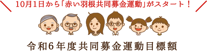 令和6年度共同募金運動目標額